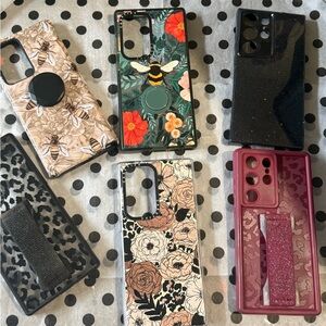 Samsung s23 ultra case lot Floral and Patterned Phone Cases (burga, casemate)